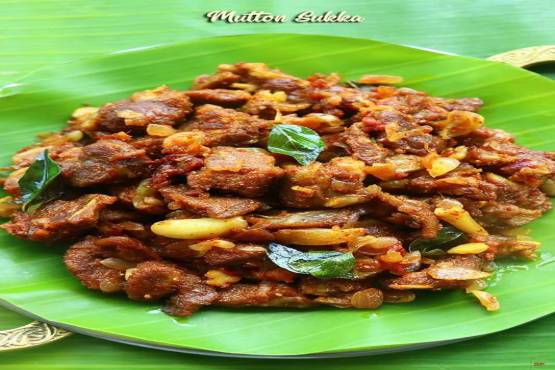 Mutton Chuka (Dry)