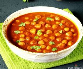 White Chana Curry